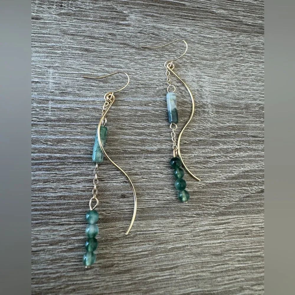 Vintage style drop earrings A1008